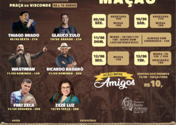 Iniciado os festejos para Santo Antônio