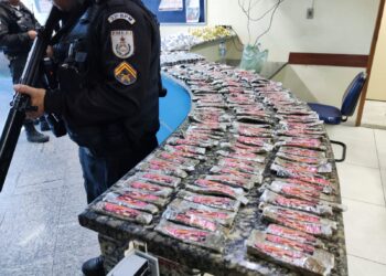 PM apreende farta quantidade de drogas em Rio das Ostras