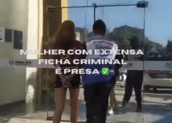 Com 13 anotações criminais, mulher é presa pelo Segurança Presente