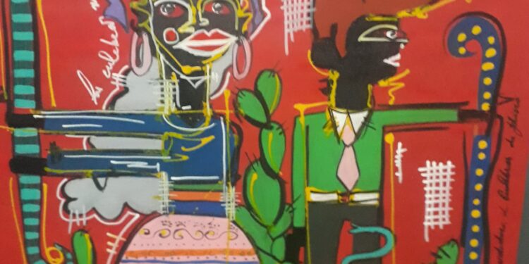 Evento cultural no Centro de Macaé recebe o artista plástico Ulisses de Andrade, com a presença da chef Tatyana Loyola