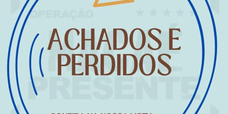 Utilidade pública: Achados & Perdidos