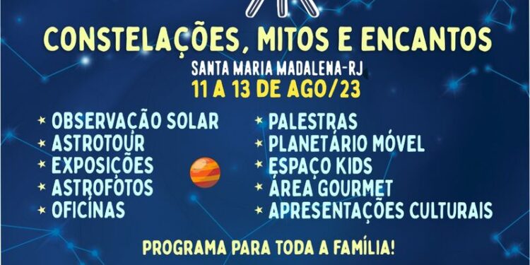 Santa Maria Madalena se prepara para o 2º Festival das Estrelas