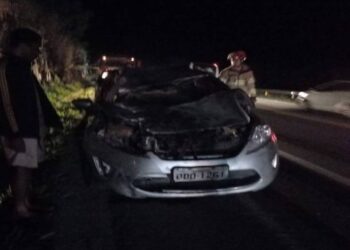 Idoso e jovem ficam feridos em acidente em Cardoso Moreira