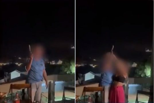 Homem é preso após atirar para o alto ao comemorar noivado com adolescente em Itaperuna