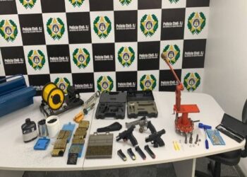 Polícia Civil apreende armamento em casa de suspeito de matar funcionário do Porto do Açu