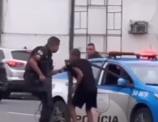 Vídeo flagra abordagem agressiva de PM em Macaé