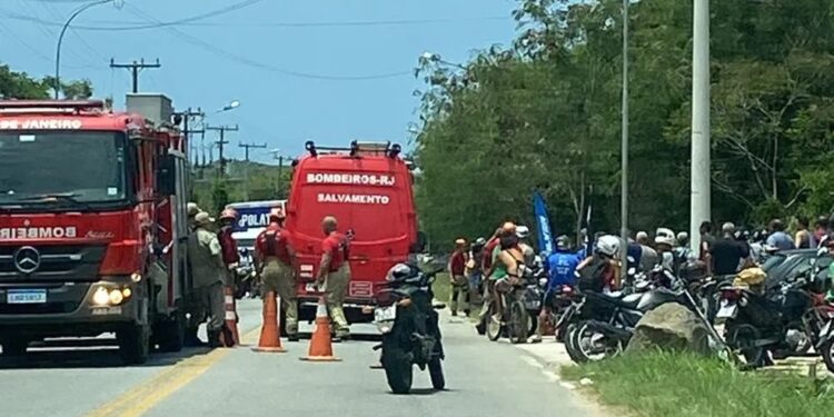 Motociclista morre em acidente na Estrada do Guriri, em Cabo Frio