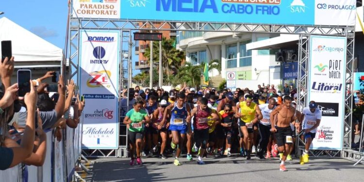 Meia Maratona de Cabo Frio acontece neste domingo