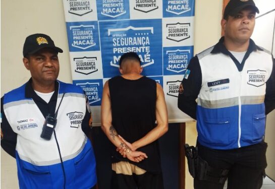 Homicida é preso pelo Segurança Presente de Macaé