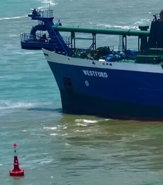 Dragagem marítima na região do Porto de Imbetiba tem início neste mês e vai até maio de 2024