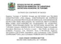 Após anunciar falta de dinheiro para o Natal, Carapebus contratou empresa de estruturas por R$ 6 milhões para Réveillon e festas