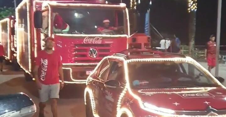 Caravana Iluminada Coca-Cola vai passar por Macaé no dia 08 de dezembro