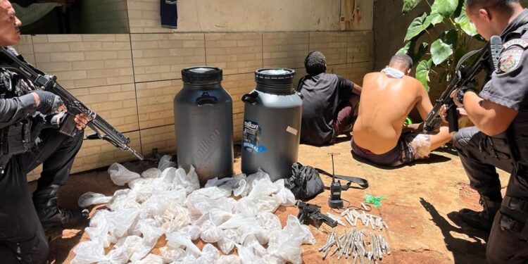 Farta quantidade de droga é apreendida em Conceição de Macabu