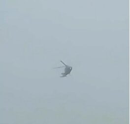 Helicóptero perde controle e quase cai ao mar em Macaé