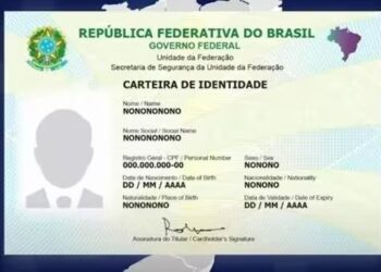 Nova carteira de identidade deve ser emitida em todo o país a partir do dia 11