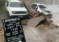 Temporal causa estragos em Campos