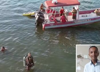2º dia – Continuam as buscas por jovem que desapareceu na Lagoa de Araruama, em Cabo Frio