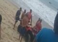 Afogamento em Farol de São Thomé mobiliza Corpo de Bombeiros para buscas no mar