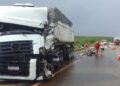 Duas pessoas ficam feridas em acidente na Rodovia BR-101, em Campos