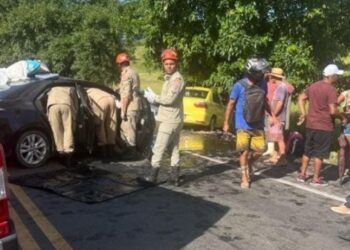 Três mortos em grave acidente em rodovia entre Bom Jesus e Itaperuna