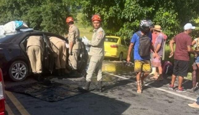 Três mortos em grave acidente em rodovia entre Bom Jesus e Itaperuna