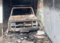 Imóvel pega fogo e fica destruído em São Francisco de Itabapoana