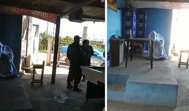Homem é assassinado a tiros dentro de bar neste domingo