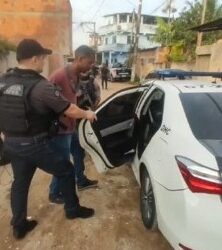 Polícias Civil e Militar de Macaé cumprem mandado de prisão preventiva de procurado por homicídio