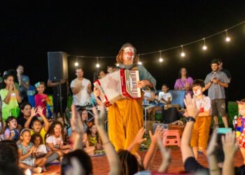 Última apresentação de “Circo de Verão”, da Cia Chirulico, acontece nesta sexta, na Praia Campista