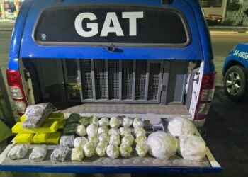 PM apreende 7Kg de maconha no bairro Jardim Peró, em Cabo Frio