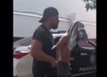 Ex-detento volta para a cadeia após bater em mulher e ameaçar de morte