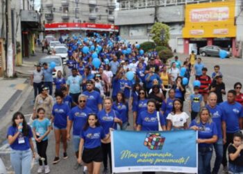 São Pedro da Aldeia realiza 2ª Caminhada Azul neste sábado