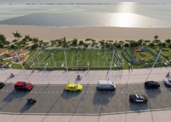 Parque da Praia Campista será revitalizado, em Macaé