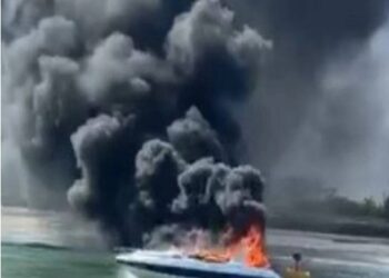 Feridos em explosão de lancha em Cabo Frio são transferidos em estado grave