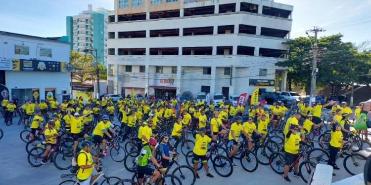 Pedal Amarelo Solidário acontece neste final de semana, em Macaé