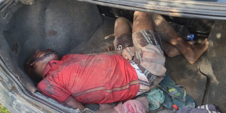 Morre no HFM terceira vítima que estava no carro com dois corpos