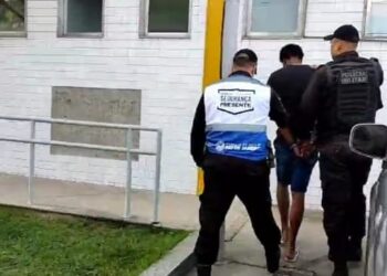 32º BPM e Segurança Presente Macaé prendem autor de homicídio em obra na Fronteira, em Macaé