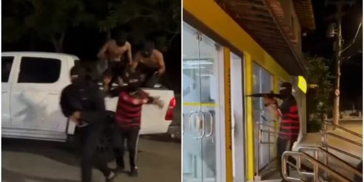 Oito homens são levados para delegacia ao gravarem clipe simulando assalto a banco em Búzios