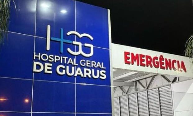 Idoso é preso ao quebrar porta de blindex da emergência do HGG