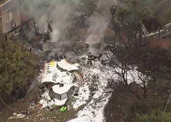 Avião com 62 pessoas a bordo cai em Vinhedo e não há sobreviventes