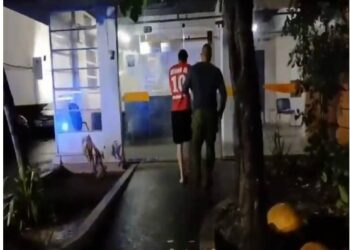 Homem não aceita ser expulso de casa, agride mulher e é preso, em Campos