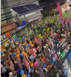 Bernard Tavares arrasta multidão em Carapebus