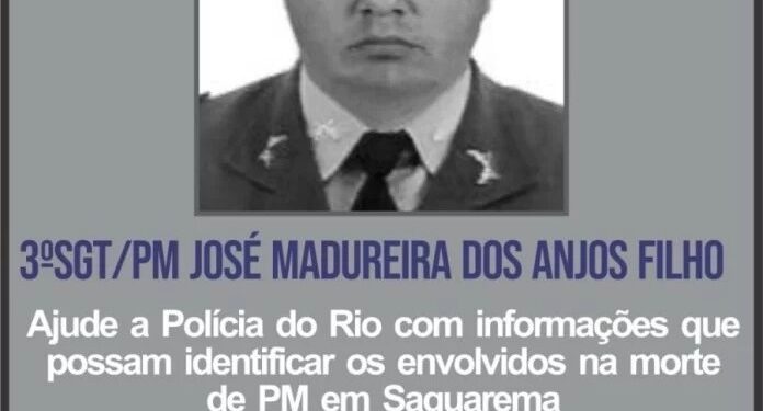 Disque Denúncia pede informações sobre envolvidos na morte de PM em Saquarema