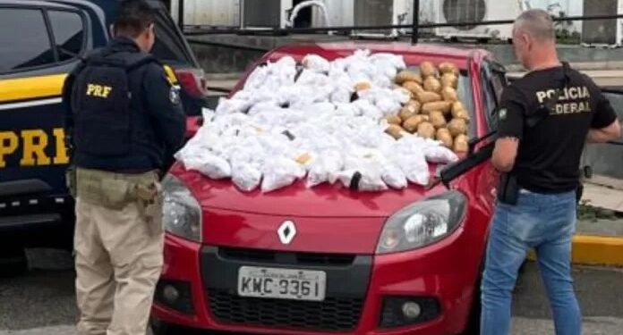 Homem é preso transportando 23kg de drogas para a Região dos Lagos