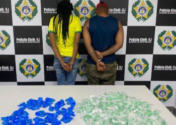 Traficantes são presos na posse de grande quantidade de drogas, em Macaé