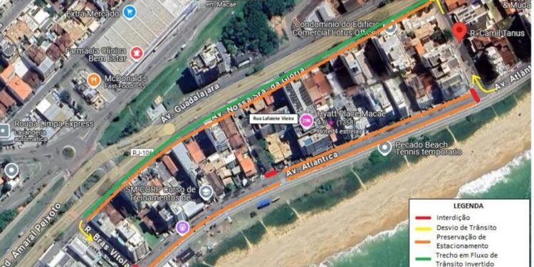 Trânsito com alteração para inauguração da Vila do Papai Noel