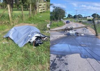 Motociclista morre em grave acidente na Estrada de São Jacinto, em Cabo Frio