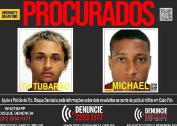 Disque Denúncia pede informações sobre um segundo envolvido na morte de PM em Cabo Frio 