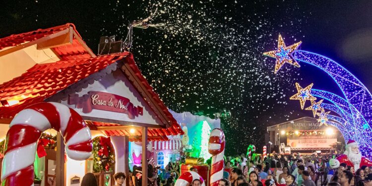 Inauguração da Vila do Papai Noel é transferida para esta quarta em virtude das chuvas