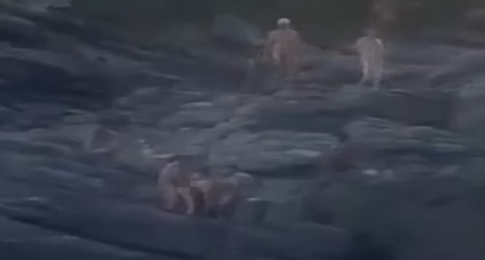 15 homens são flagrados transando em praia